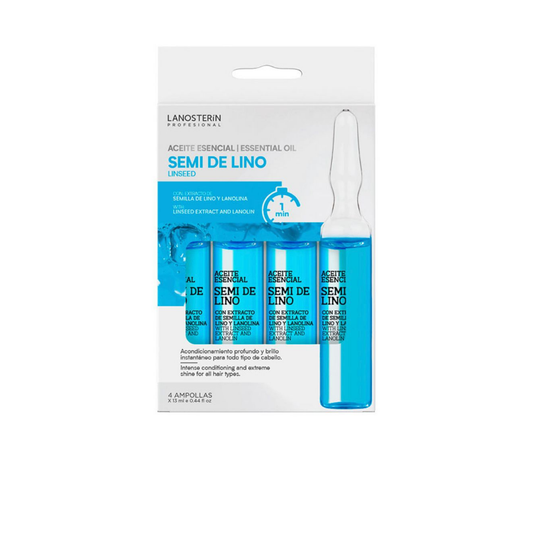 Lanosterin Ampólla Semi de Lino Aceite Esencial 4 unidad