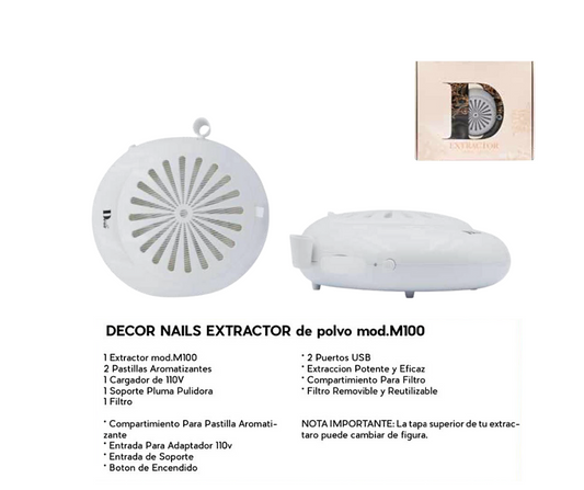 Extractor de polvo