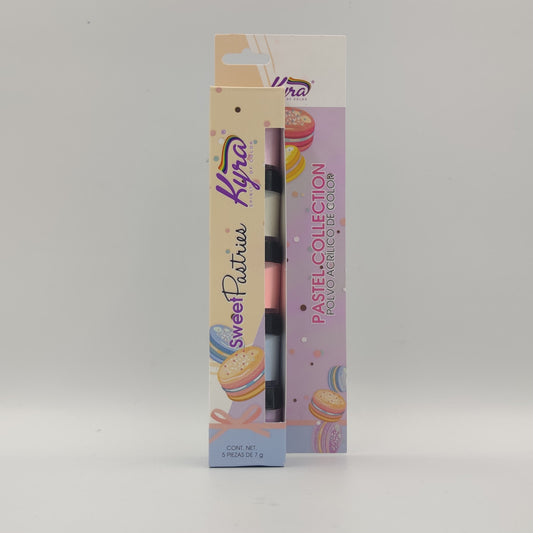 Colección Kyra Sweet Pastries Acrílico 7gr 5pzs